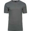 Powder Grey - Front - Tee Jays Mens Interlock T-Shirt