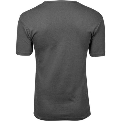 Powder Grey - Side - Tee Jays Mens Interlock T-Shirt