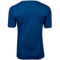 Indigo - Side - Tee Jays Mens Interlock T-Shirt
