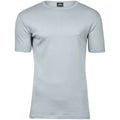 Ice Blue - Front - Tee Jays Mens Interlock T-Shirt