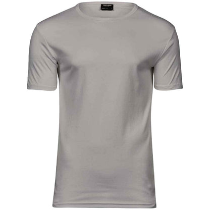 Stone - Front - Tee Jays Mens Interlock T-Shirt