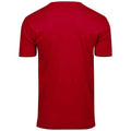 Red - Back - Tee Jays Mens Interlock T-Shirt