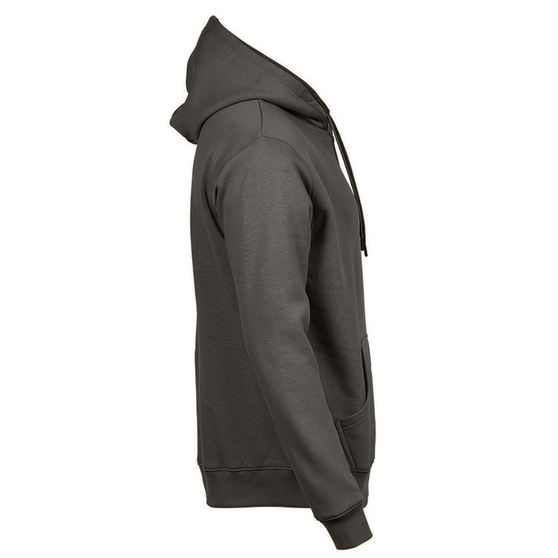Deep Green - Side - Tee Jays Mens Hooded Sweatshirt