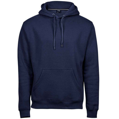 Navy - Front - Tee Jays Mens Hooded Sweatshirt