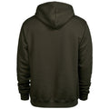 Dark Olive - Back - Tee Jays Mens Hooded Sweatshirt