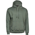 Dark Olive - Side - Tee Jays Mens Hooded Sweatshirt