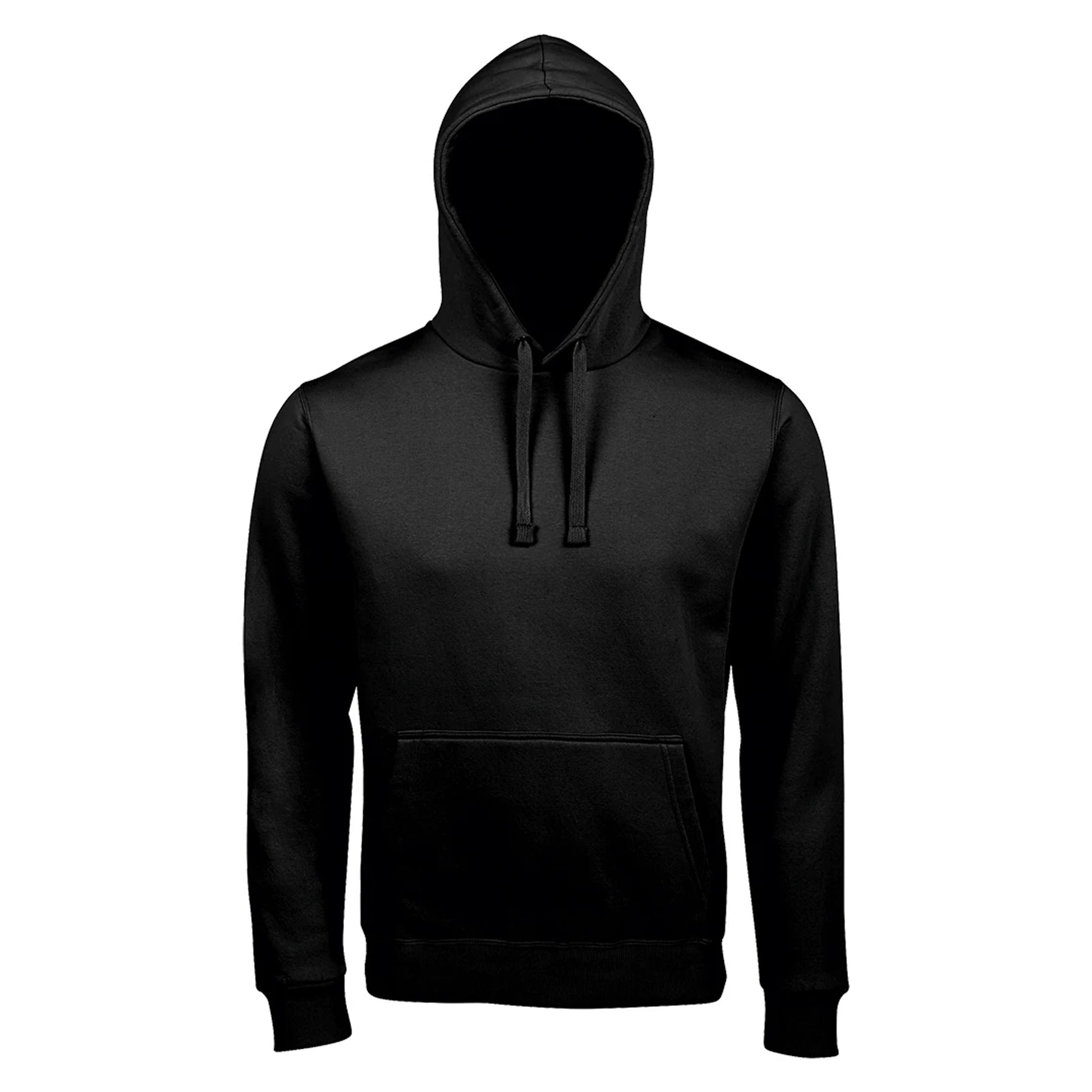 Black - Side - SOLS Unisex Adults Spencer Hooded Sweatshirt