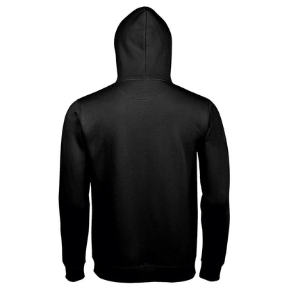 Black - Lifestyle - SOLS Unisex Adults Spencer Hooded Sweatshirt