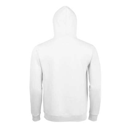 White - Lifestyle - SOLS Unisex Adults Spencer Hooded Sweatshirt