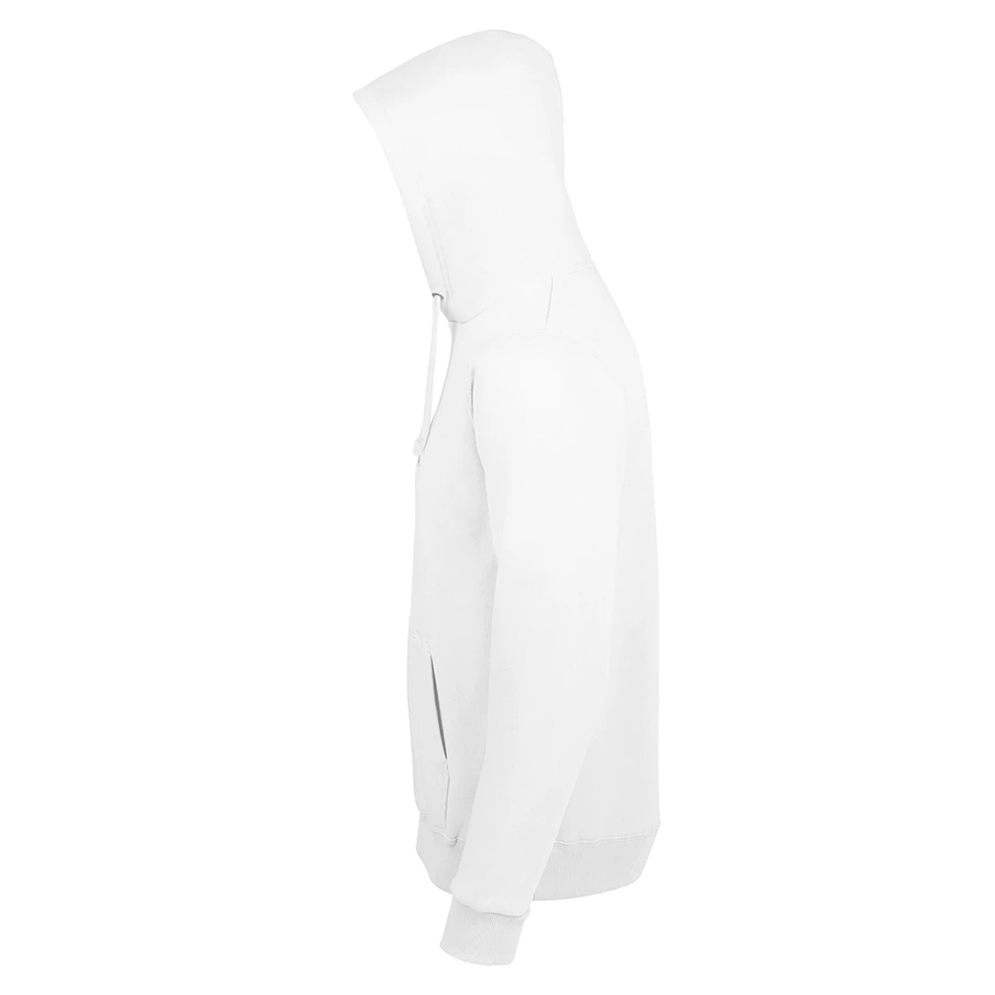 White - Pack Shot - SOLS Unisex Adults Spencer Hooded Sweatshirt