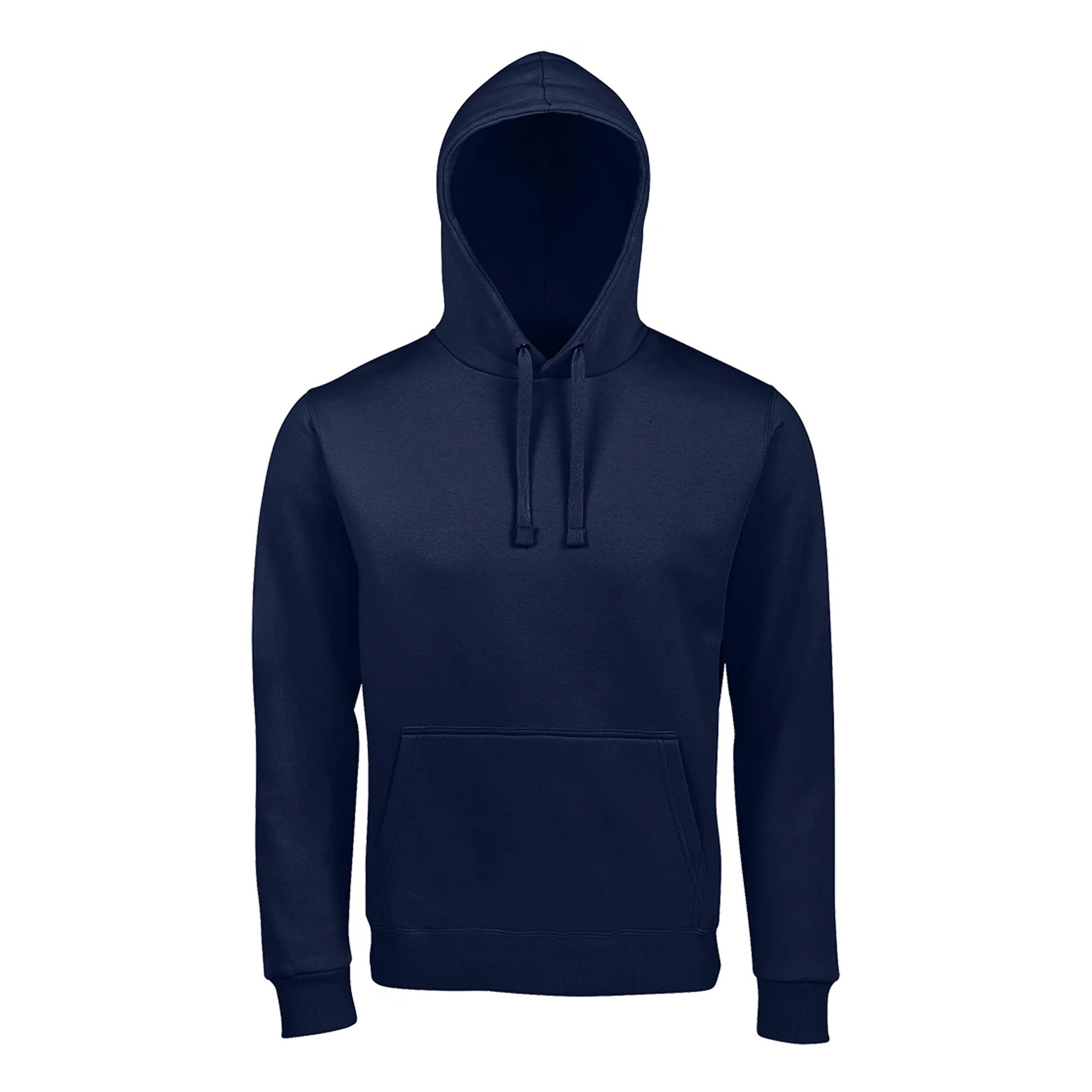 French Navy - Side - SOLS Unisex Adults Spencer Hooded Sweatshirt