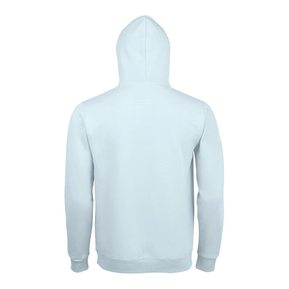 Creamy Blue - Lifestyle - SOLS Unisex Adults Spencer Hooded Sweatshirt