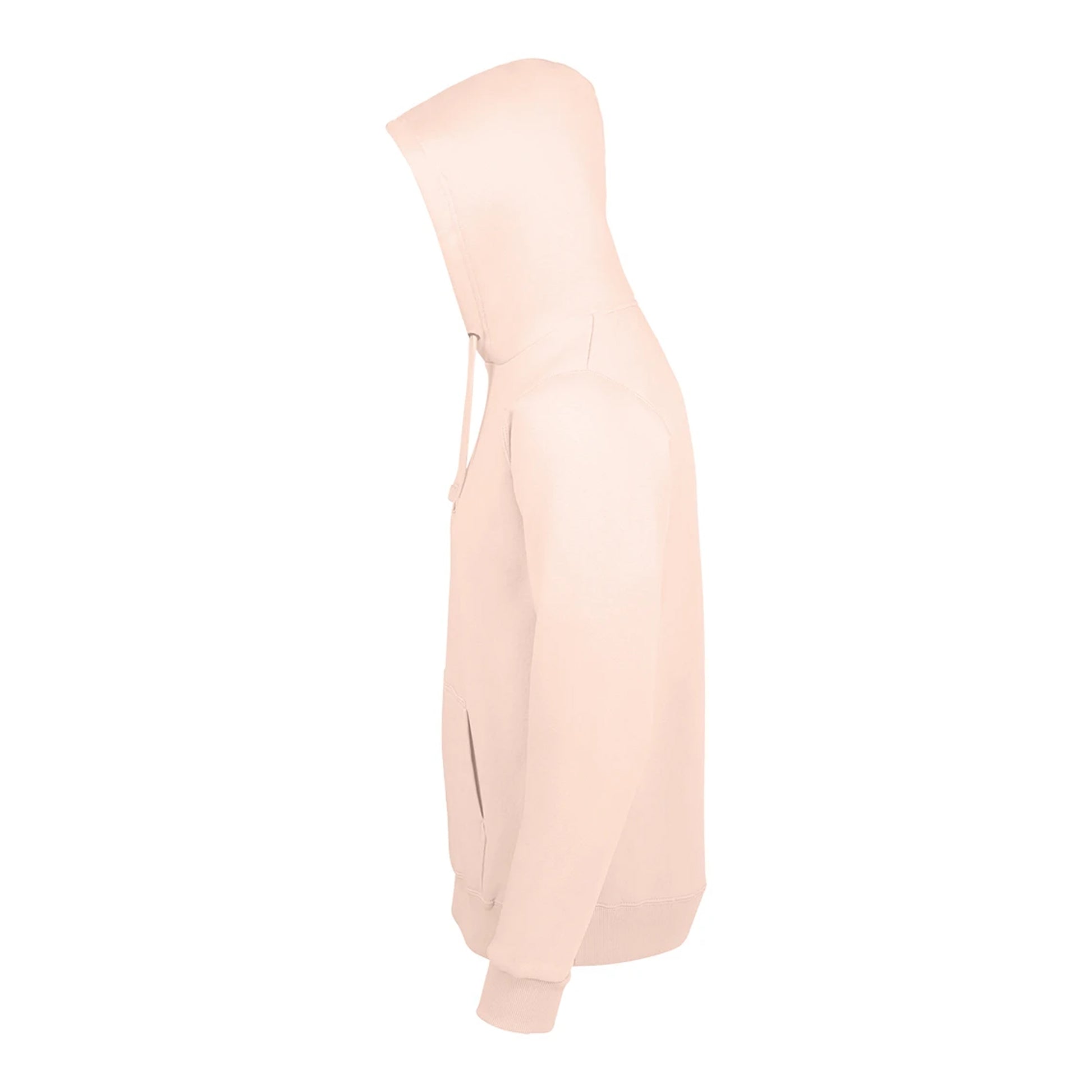 Creamy Pink - Pack Shot - SOLS Unisex Adults Spencer Hooded Sweatshirt