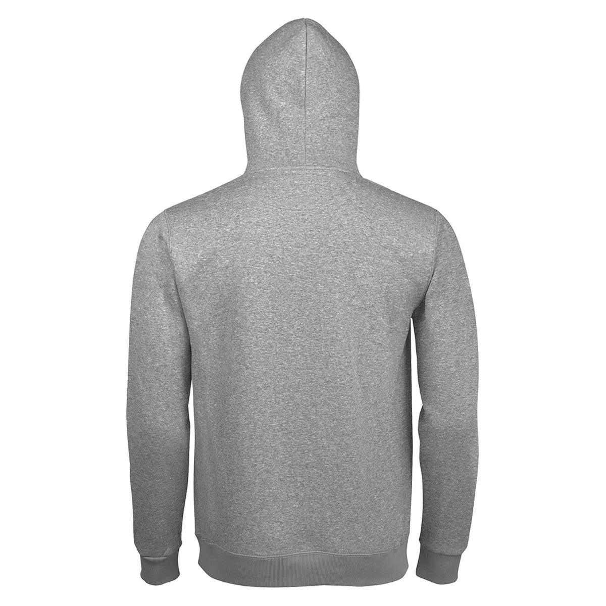 Grey Marl - Lifestyle - SOLS Unisex Adults Spencer Hooded Sweatshirt