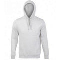 Ash - Front - SOLS Unisex Adults Spencer Hooded Sweatshirt