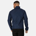 Navy Marl - Side - Regatta Mens Limestone Marl Soft Shell Jacket