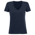 French Navy - Front - SOLS Womens-Ladies Motion V Neck T-Shirt