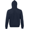 French Navy - Back - SOLS Mens Spike Full Zip Hooded Sweatshirt