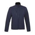 Dark Blue - Front - SOLS Womens-Ladies Radian Soft Shell Jacket