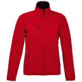 Pepper Red - Front - SOLS Womens-Ladies Radian Soft Shell Jacket