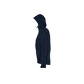 French Navy - Lifestyle - SOLS Womens-Ladies Replay Hooded Soft Shell Jacket (Breathable, Windproof And Water Resistant)