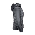 Iron - Side - Russell Womens-Ladies Hooded Nano Padded Jacket