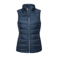French Navy - Front - Russell Womens-Ladies Nano Padded Bodywarmer