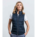 French Navy - Back - Russell Womens-Ladies Nano Padded Bodywarmer
