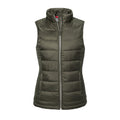 Dark Olive - Front - Russell Womens-Ladies Nano Padded Bodywarmer