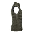 Dark Olive - Side - Russell Womens-Ladies Nano Padded Bodywarmer