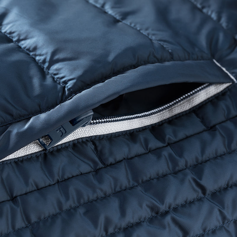 French Navy - Pack Shot - Russell Mens Nano Padded Bodywarmer