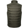 Dark Olive - Back - Russell Mens Nano Padded Bodywarmer