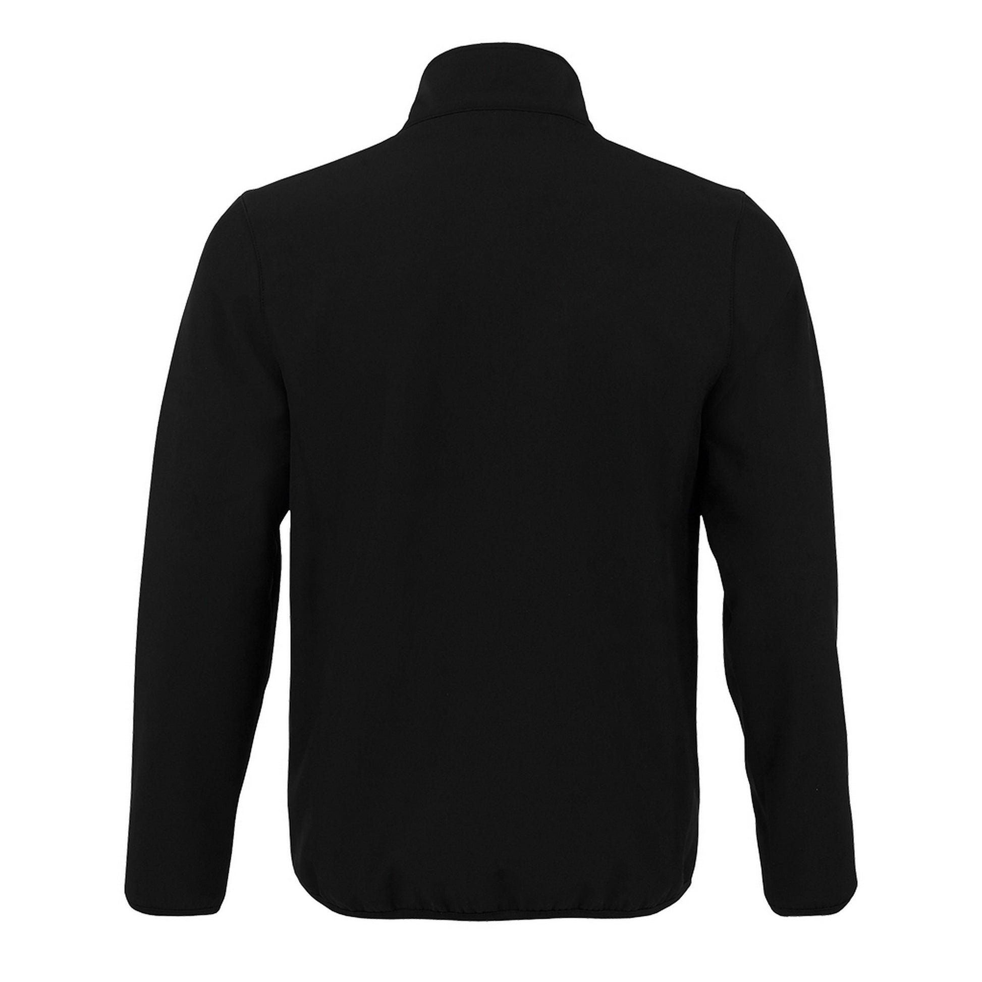 Black - Back - SOLS Mens Radian Soft Shell Jacket