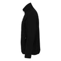 Black - Side - SOLS Mens Radian Soft Shell Jacket