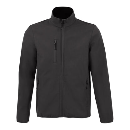 Charcoal - Front - SOLS Mens Radian Soft Shell Jacket