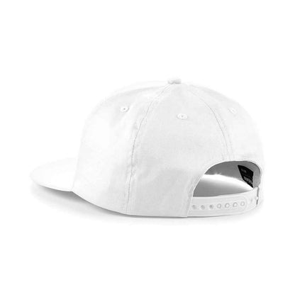 White - Front - Beechfield Unisex Adult Snapback Cap