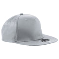 Light Grey - Front - Beechfield Unisex Adult Snapback Cap