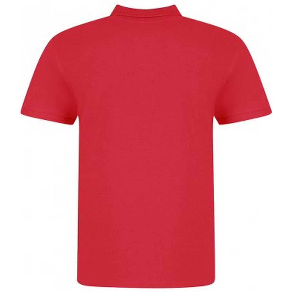 Fire - Back - Awdis Mens Piqu Cotton Short-Sleeved Polo Shirt