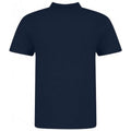 Oxford Navy - Back - Awdis Mens Piqu Cotton Short-Sleeved Polo Shirt