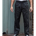 Black - Back - Premier Unisex Adult Essential Chef Trousers