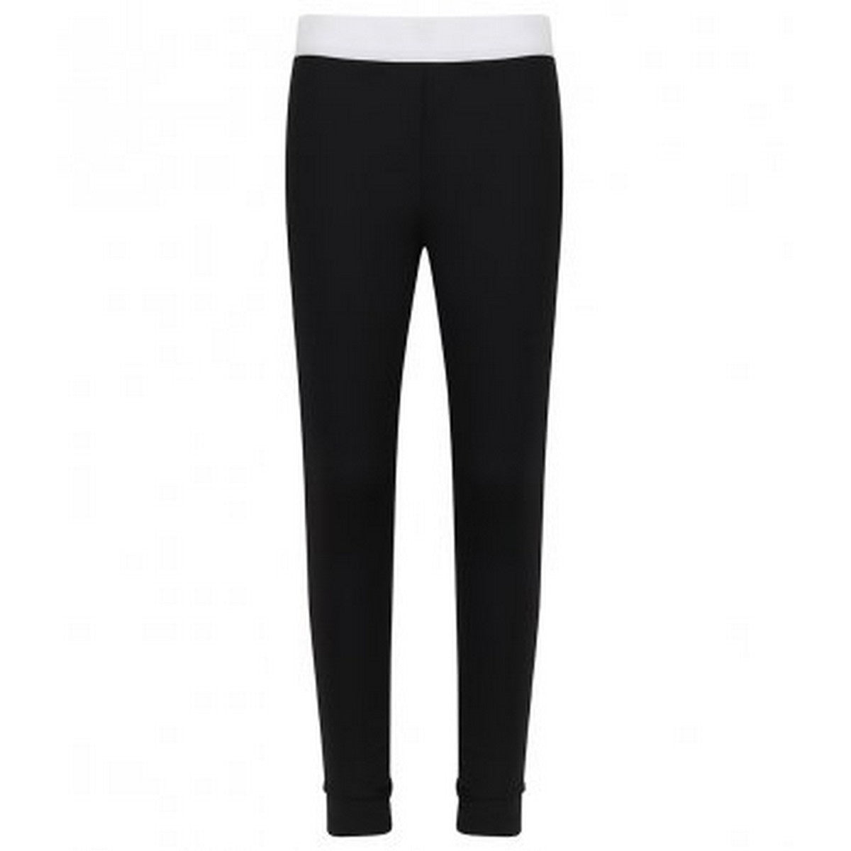Black-White - Front - SF Girls Fashion Leggings