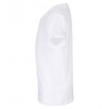 White - Side - RTP Apparel Childrens-Kids Organic Short-Sleeved T-Shirt