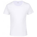 White - Front - RTP Apparel Childrens-Kids Organic Short-Sleeved T-Shirt