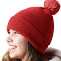 Classic Red-White - Back - Beechfield Unisex Adult Beanie