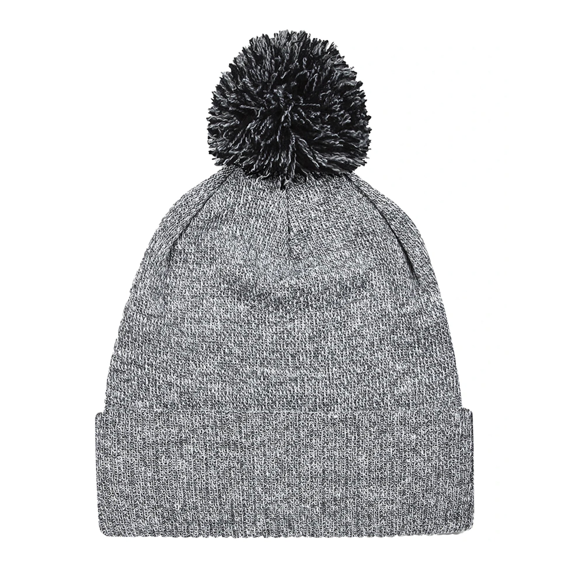 Heather-Black - Back - Beechfield Unisex Adult Beanie