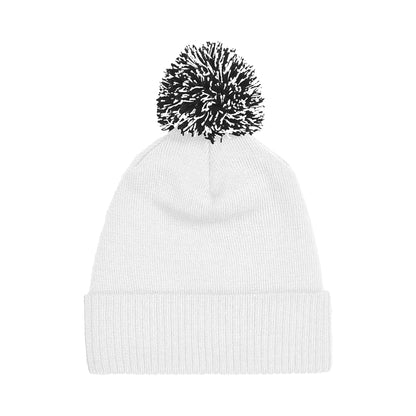 White-Black - Back - Beechfield Unisex Adult Beanie