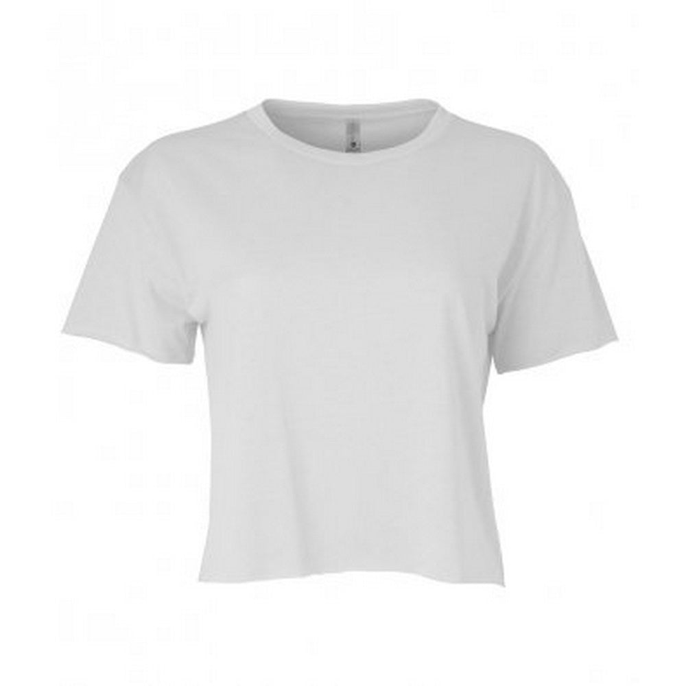 White - Front - Next Level Womens-Ladies Festival Cali Short-Sleeved T-Shirt