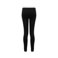 Black-White - Back - SF Womens-Ladies Leggings