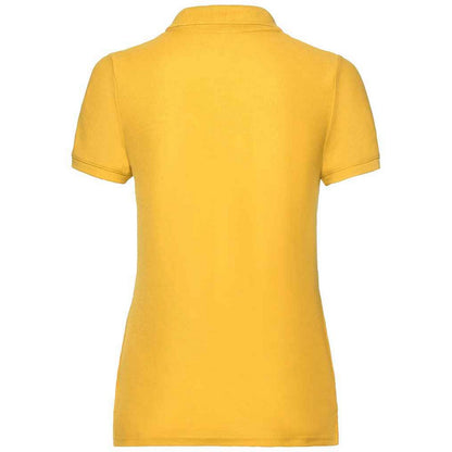 Sunflower - Side - Fruit of the Loom Womens-Ladies Lady Fit Piqué Polo Shirt