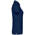 Navy - Back - Fruit of the Loom Womens-Ladies Lady Fit Piqué Polo Shirt